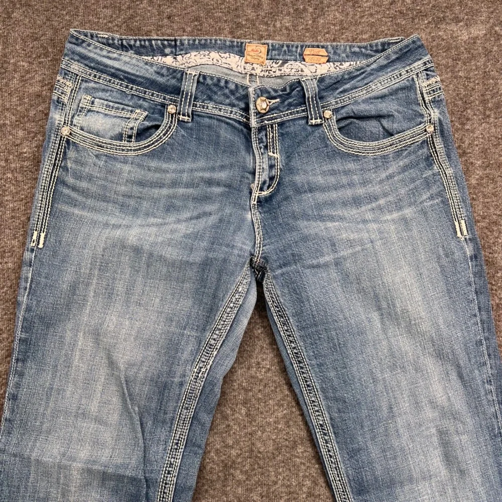 Studio 5 Premium Clothing Company Women Blue Bootcut Jeans Size 15 Vinatge Fall